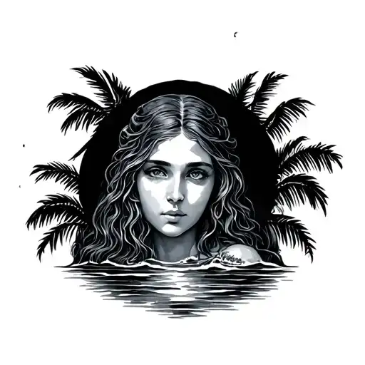 Mother Died Palms By The Sea