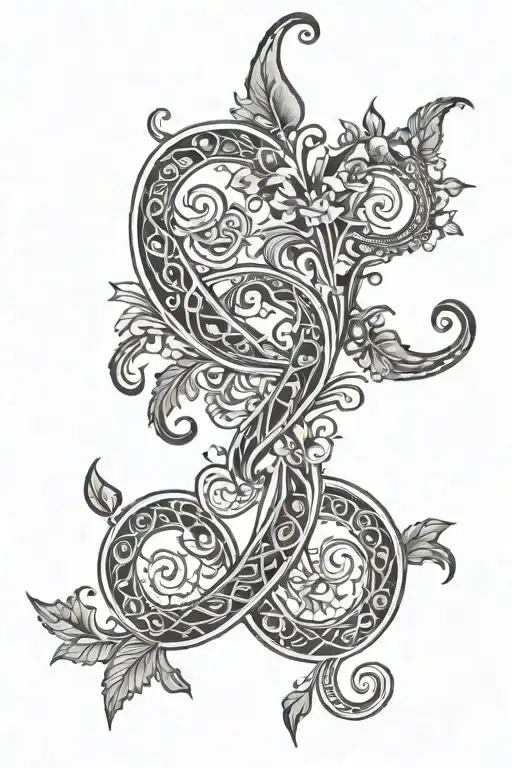 Paisley Vine Wrapping