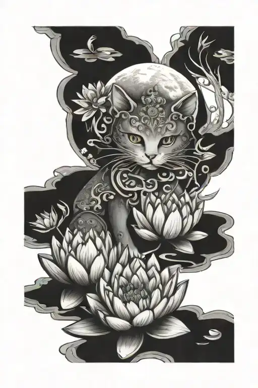 Moon Cat Waterlily