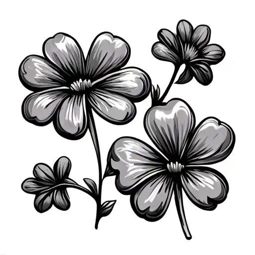 Shamrock Flower Blooming