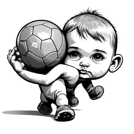 Handball Baby Friend Alcool