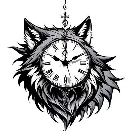 Wolf Clock