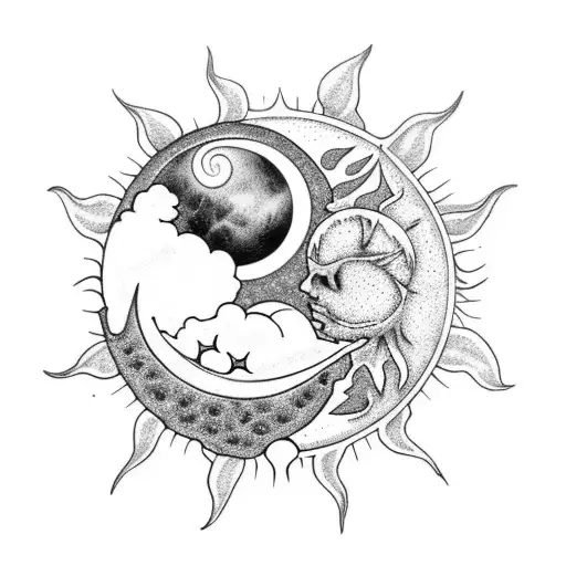 Sun And Moon Nature