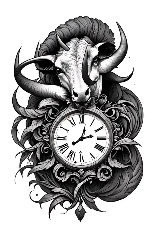 Clock And The Taurus Sign