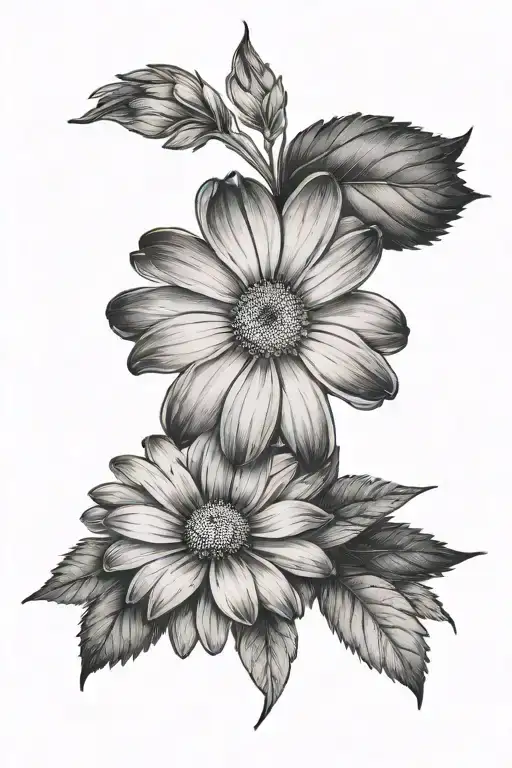 Daisy Flower Masculine