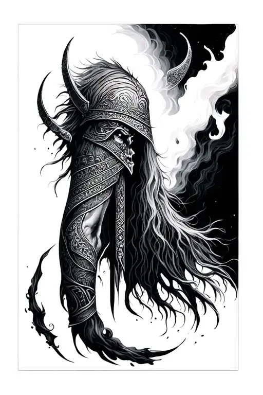 Norse Sleeve Line Amd Dot Work