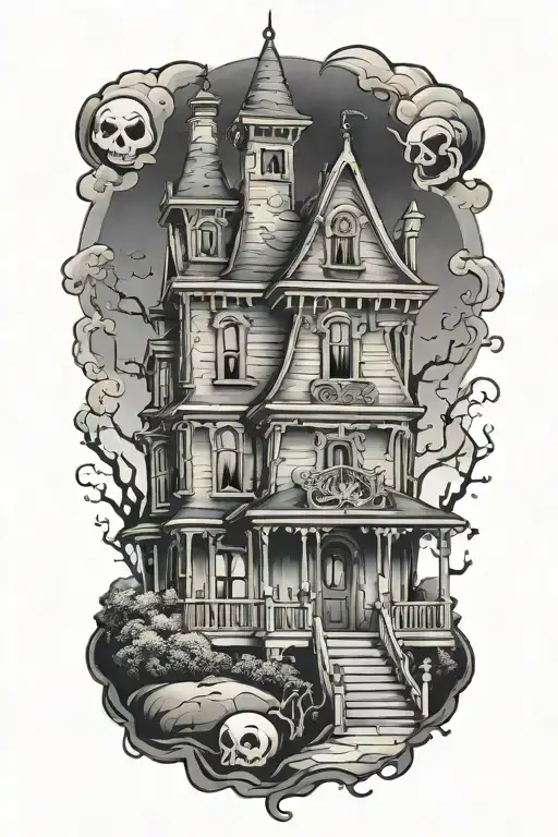 A Spooky Haunted House With A Disney Twist