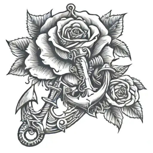 Rose And Anchor