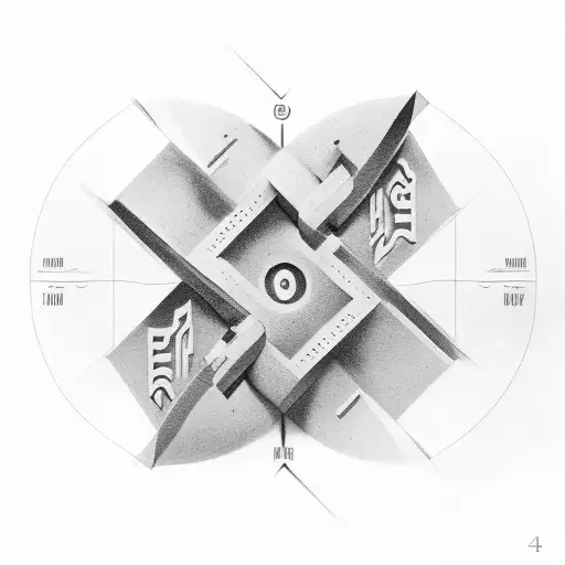 4 Birth Dates In A Infinity Shape