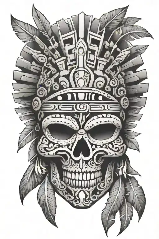 Aztec Skull