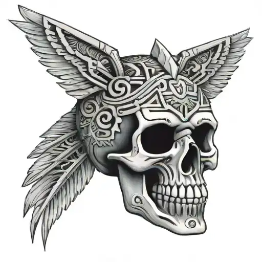 Aztec Skull