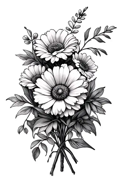 May And June Birth Flower Bouquet