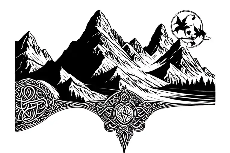 2Cv And Celtic Mountain