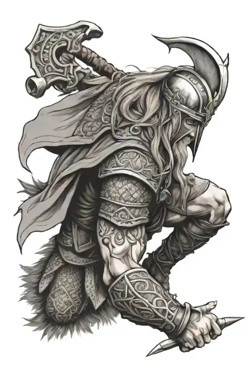 Norse Viking Warrior