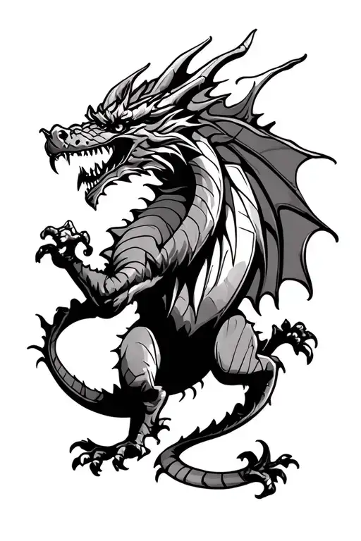 Welsh Dragon Rearing