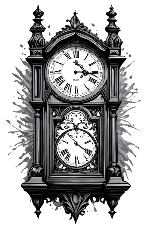 Grandfather Clock Welded