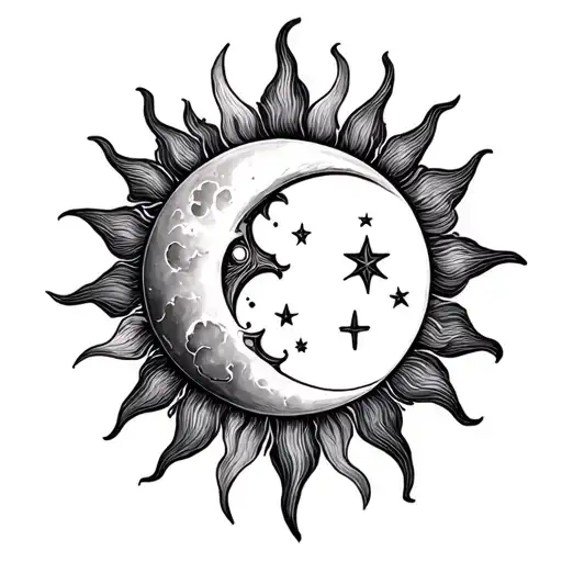 Sun Moon And Stars