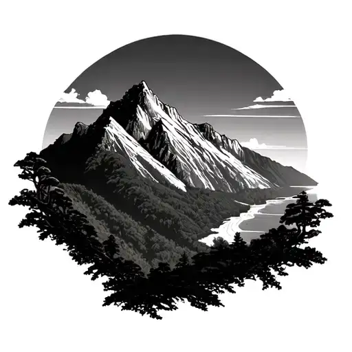 Mountain Reunion Island Landscape