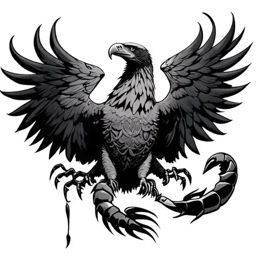 Eagle And Scorpion