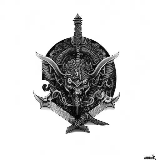 A Demon With Two Swords