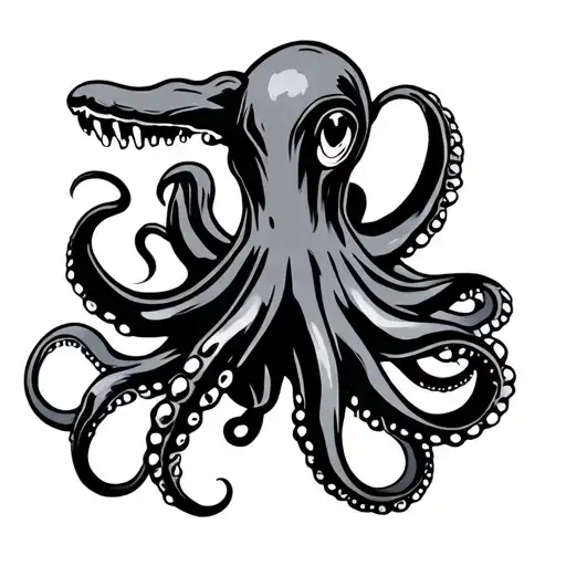 Florida Logo And Octopus