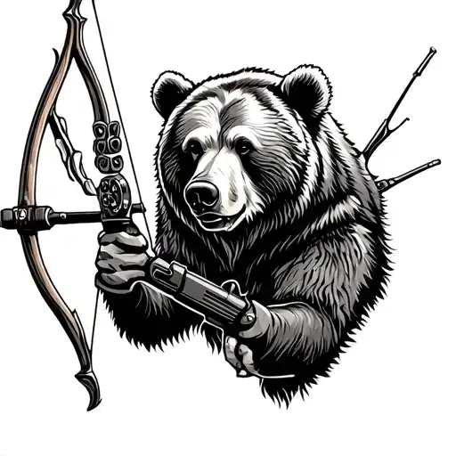 American Bear Bow Hunting