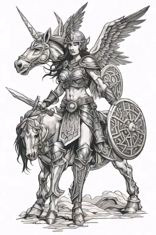 Valkyrie Warrior Woman