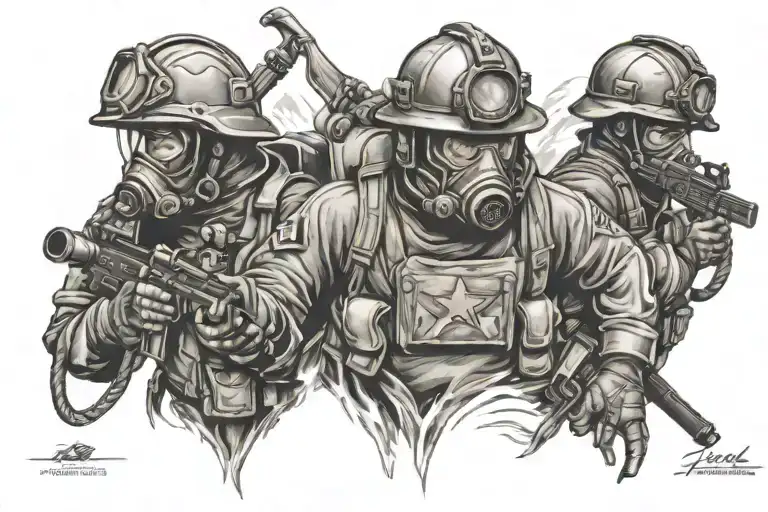 Military Firefighter