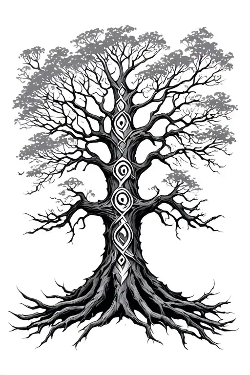 Arbre Viking Yggdrasil Tree