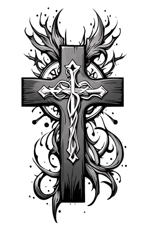 Cross And Religious Symbols