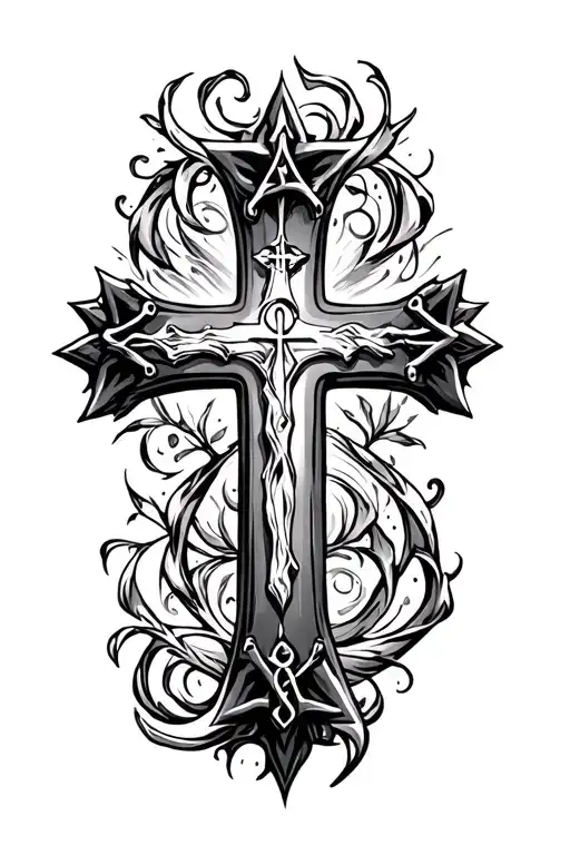 Cross And Religious Symbols