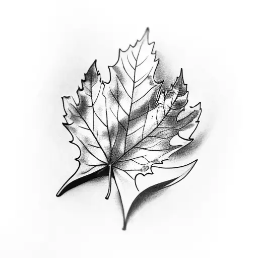 Leaf Bracelet Encircling The Forearm