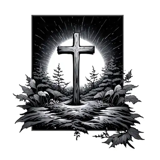 Cross In Nature Inspired