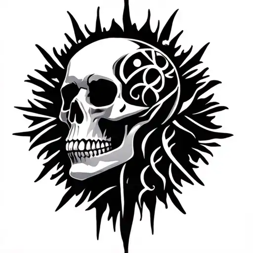 Tribal Skull