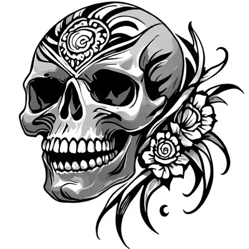 Tribal Skull