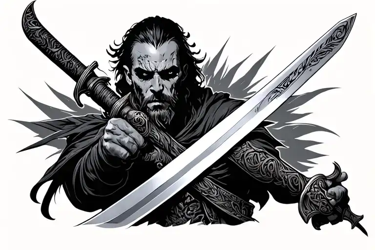 Parker With Sword Through It