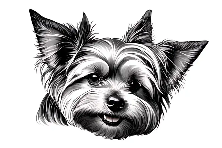 Rip Yorkie Dog Sleeve