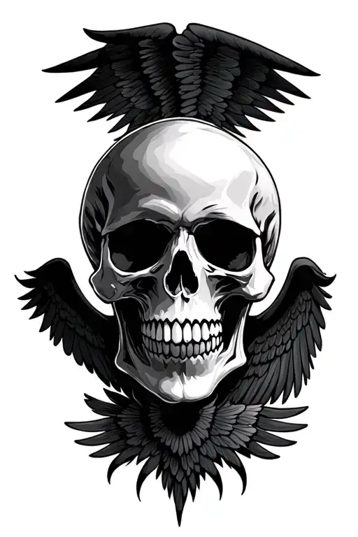 Skull Wings