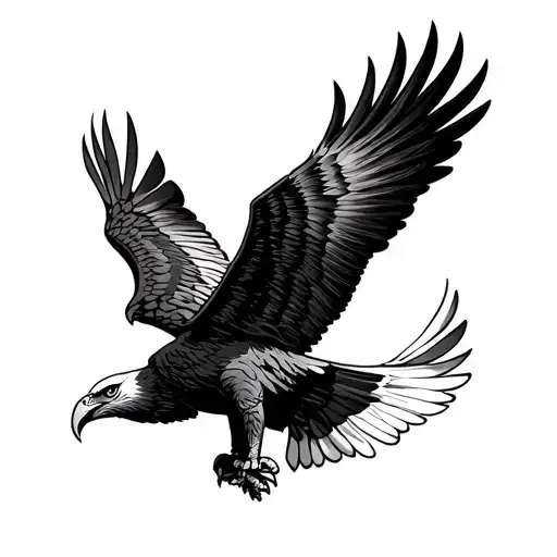 Albanian Eagle Soaring