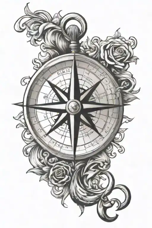 Compass And Anchor