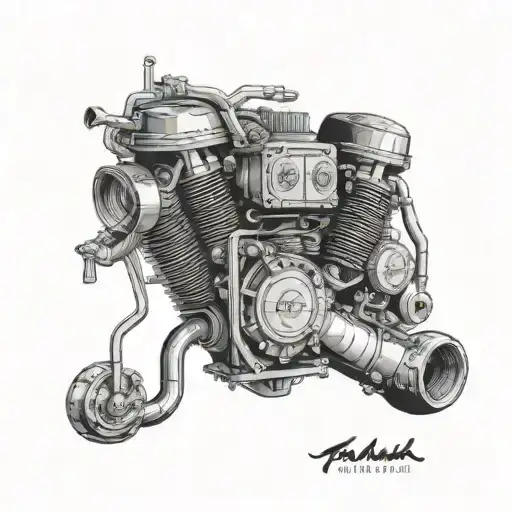 Yamaha Banshee Pipes In Shape Of A Heart Saying I Love That Sound