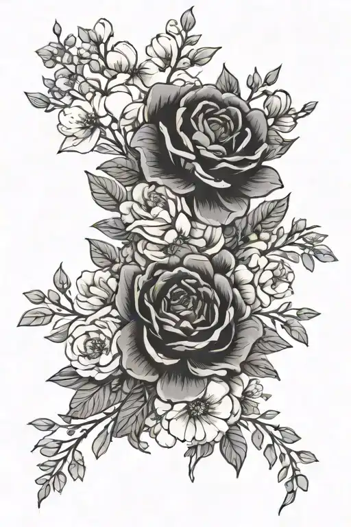 Birth Flower Bouquet