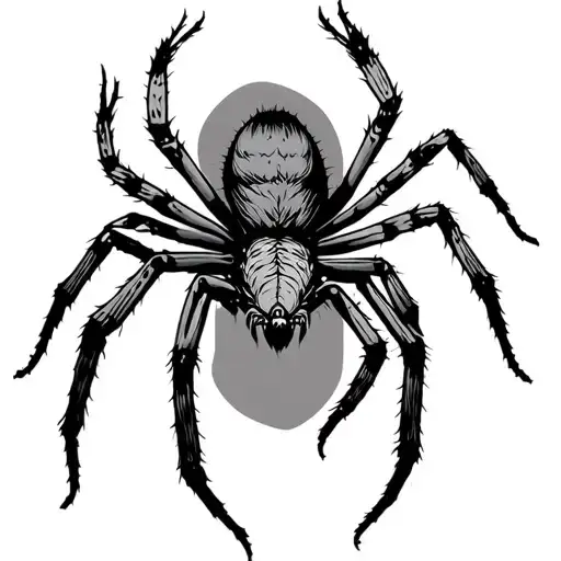 Spider On The Whole Stomach