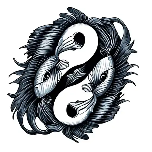 2 Fish Ying Yang