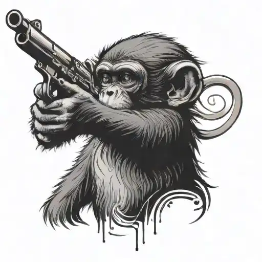 Monkey With A Gun