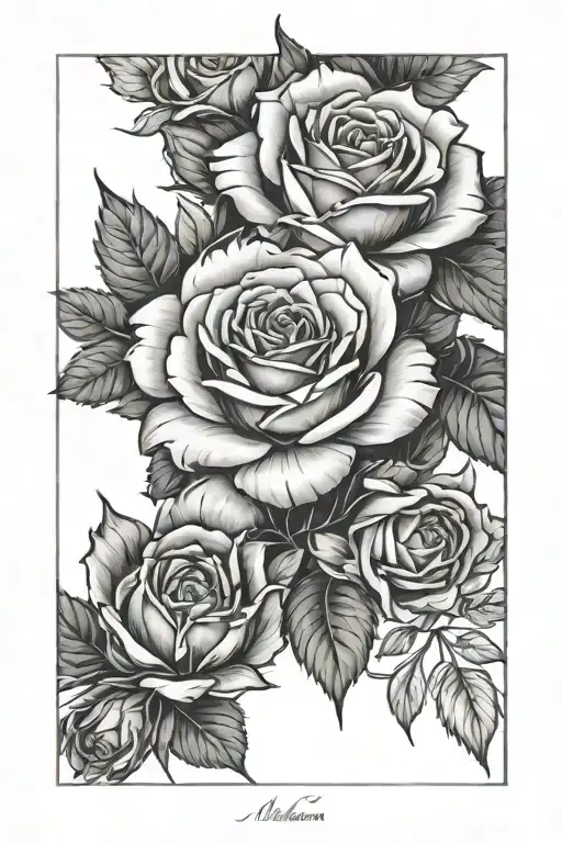 Maddison Roses Dark For Cover