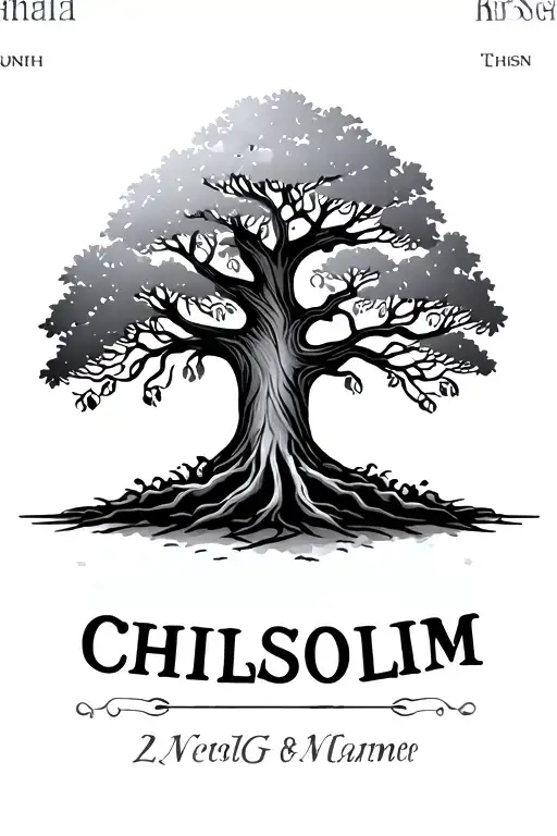 Family Tree Last Name Chisolm With 4 Differnt Names