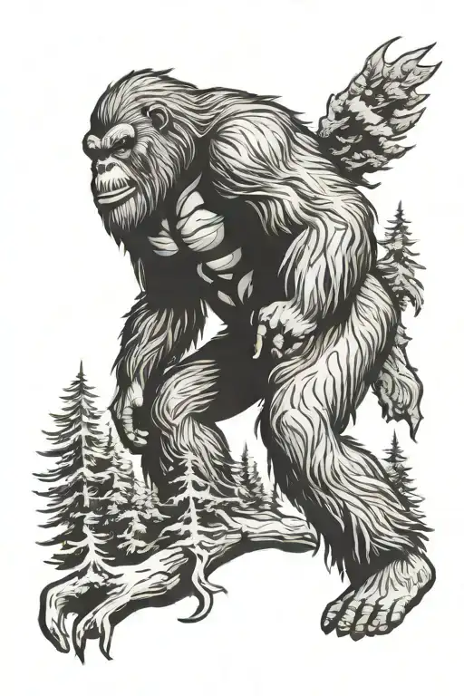 Bigfoot Figure