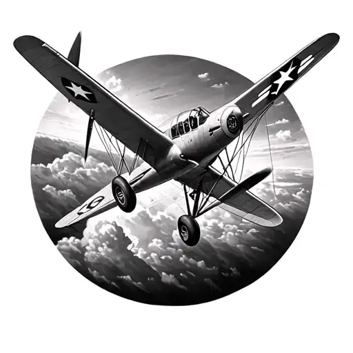 Wright Flyer Schematics Morphing Into P51 Mustang Schematics