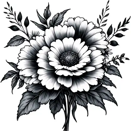 Birth Flower Bouquet